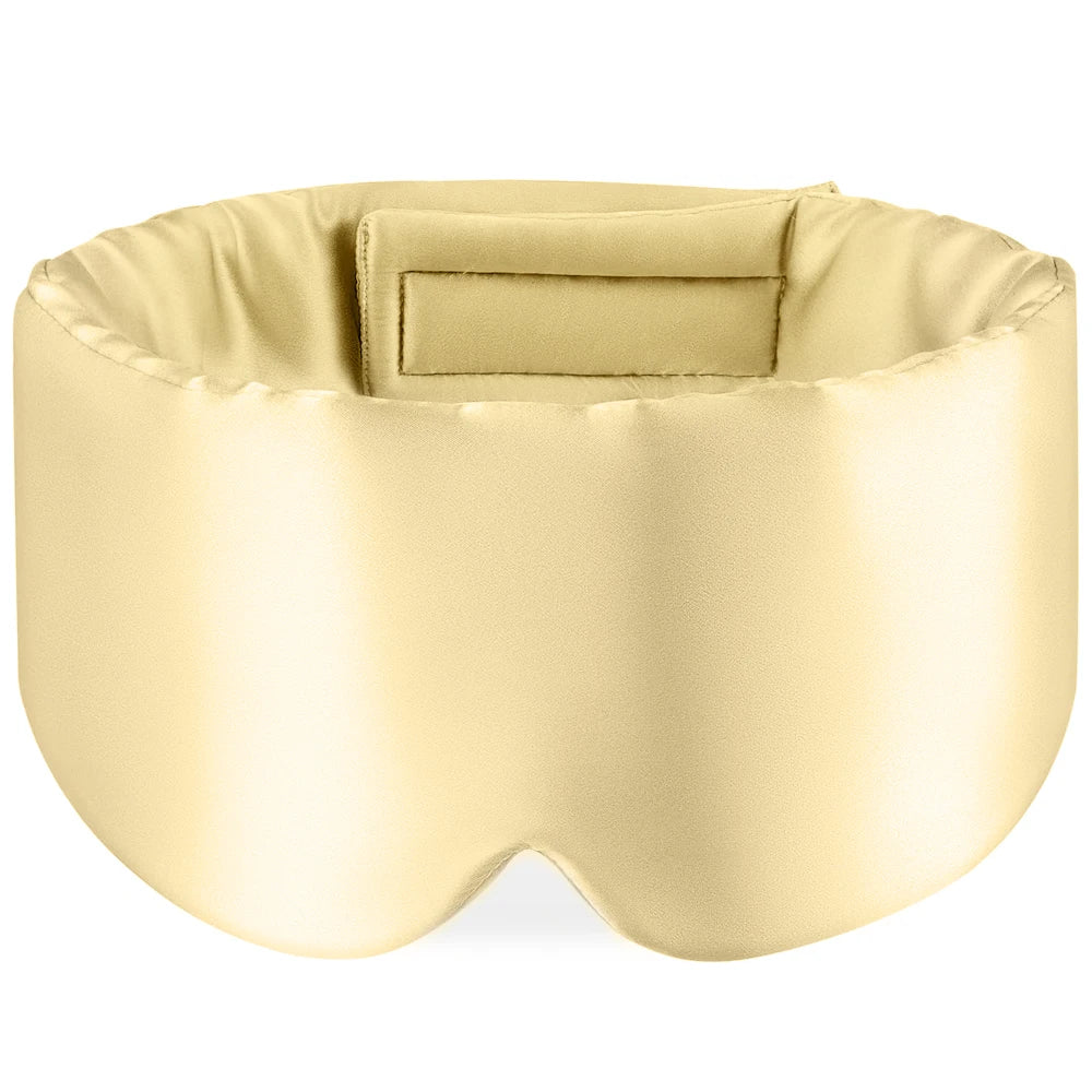 Lunavia 100% Mulberry Silk Sleep Mask – Soft, Light-Blocking Eyepatch