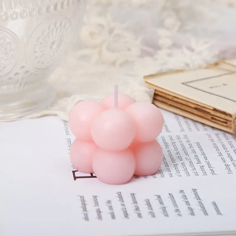 Mini Scented Candle – Rose or Lavender Aroma, Smokeless Glow by Lunavia