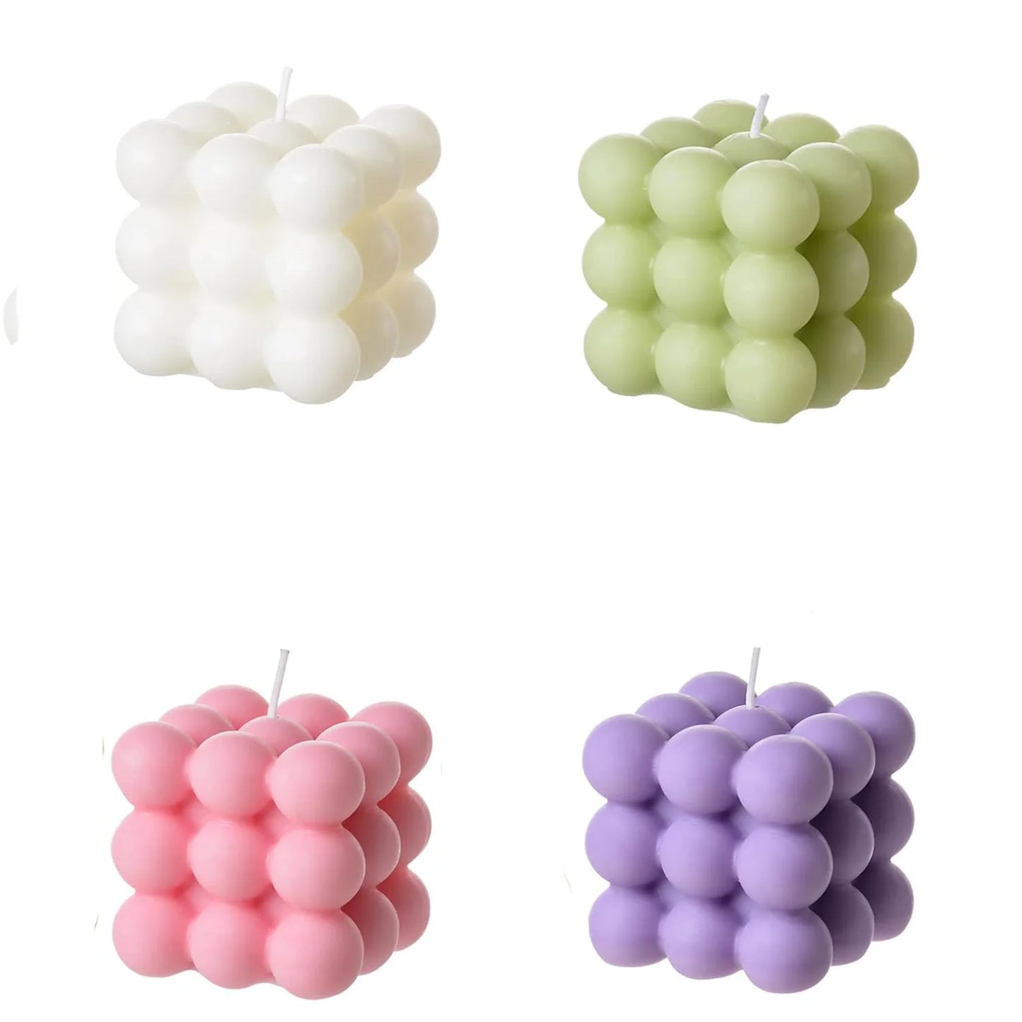 Mini Scented Candle – Rose or Lavender Aroma, Smokeless Glow by Lunavia