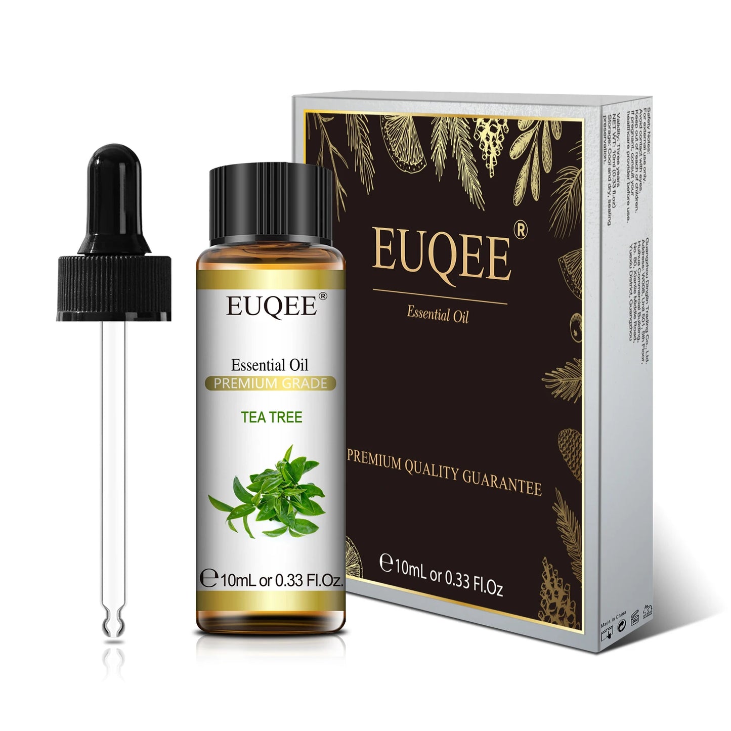 Lunavia | EUQEE 10ml Pure Essential Oil – Natural Aromatherapy for Diffuser, DIY & Relaxation
