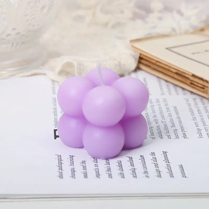 Mini Scented Candle – Rose or Lavender Aroma, Smokeless Glow by Lunavia