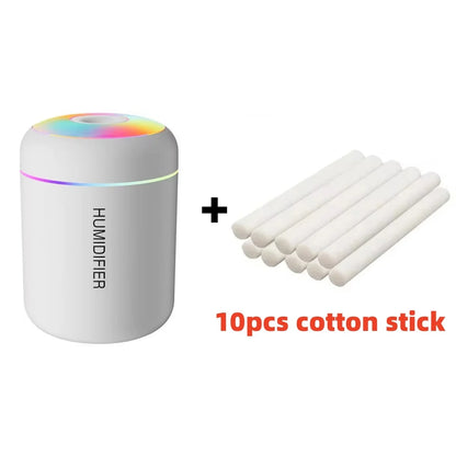 Lunavia™ Mini Aroma Diffuser – 180ML USB Humidifier with LED Light for Home, Car & Bedroom