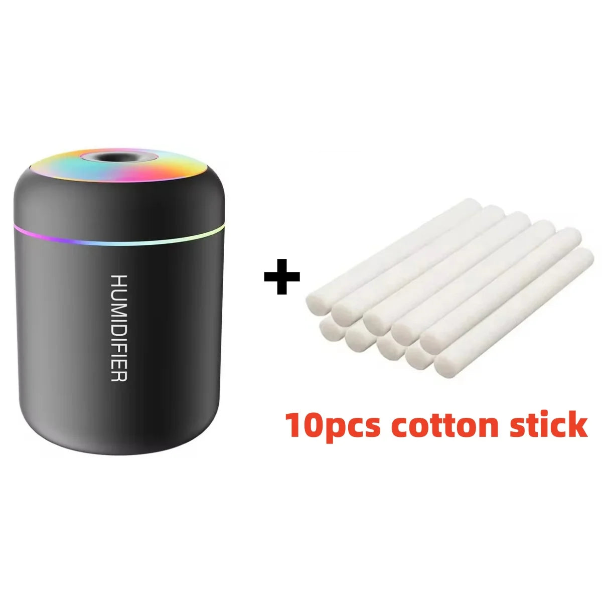 Lunavia™ Mini Aroma Diffuser – 180ML USB Humidifier with LED Light for Home, Car & Bedroom