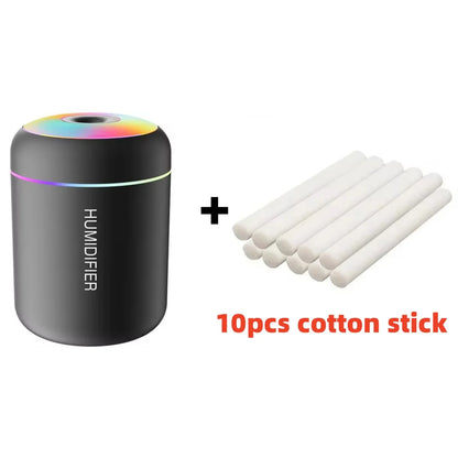 Lunavia™ Mini Aroma Diffuser – 180ML USB Humidifier with LED Light for Home, Car & Bedroom
