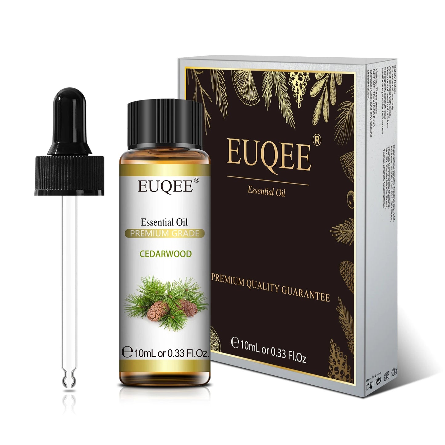 Lunavia | EUQEE 10ml Pure Essential Oil – Natural Aromatherapy for Diffuser, DIY & Relaxation