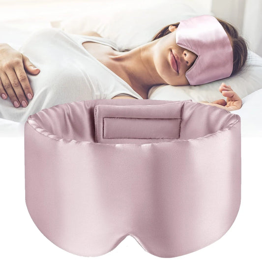 Lunavia 100% Mulberry Silk Sleep Mask – Soft, Light-Blocking Eyepatch