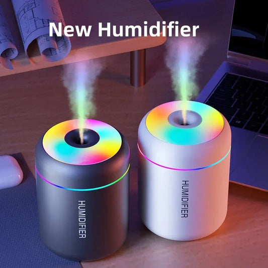 Lunavia™ Mini Aroma Diffuser – 180ML USB Humidifier with LED Light for Home, Car & Bedroom