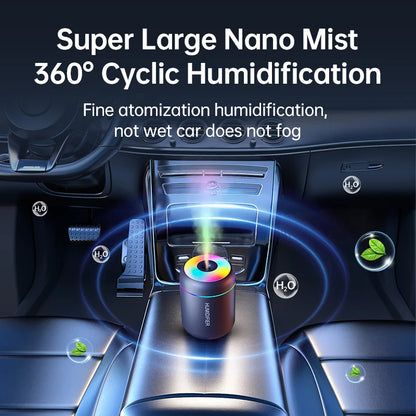 Lunavia™ Mini Aroma Diffuser – 180ML USB Humidifier with LED Light for Home, Car & Bedroom