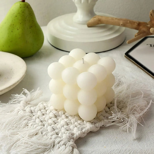 Mini Scented Candle – Rose or Lavender Aroma, Smokeless Glow by Lunavia