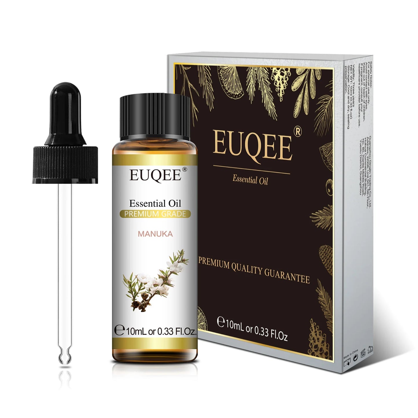 Lunavia | EUQEE 10ml Pure Essential Oil – Natural Aromatherapy for Diffuser, DIY & Relaxation