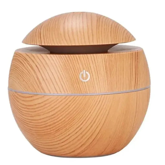 Lunavia 200ml Wood Grain Aroma Diffuser – Ultrasonic Cool Mist Humidifier 200ml