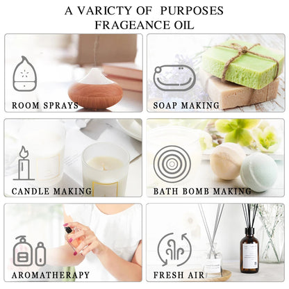 Lunavia | EUQEE 10ml Pure Essential Oil – Natural Aromatherapy for Diffuser, DIY & Relaxation