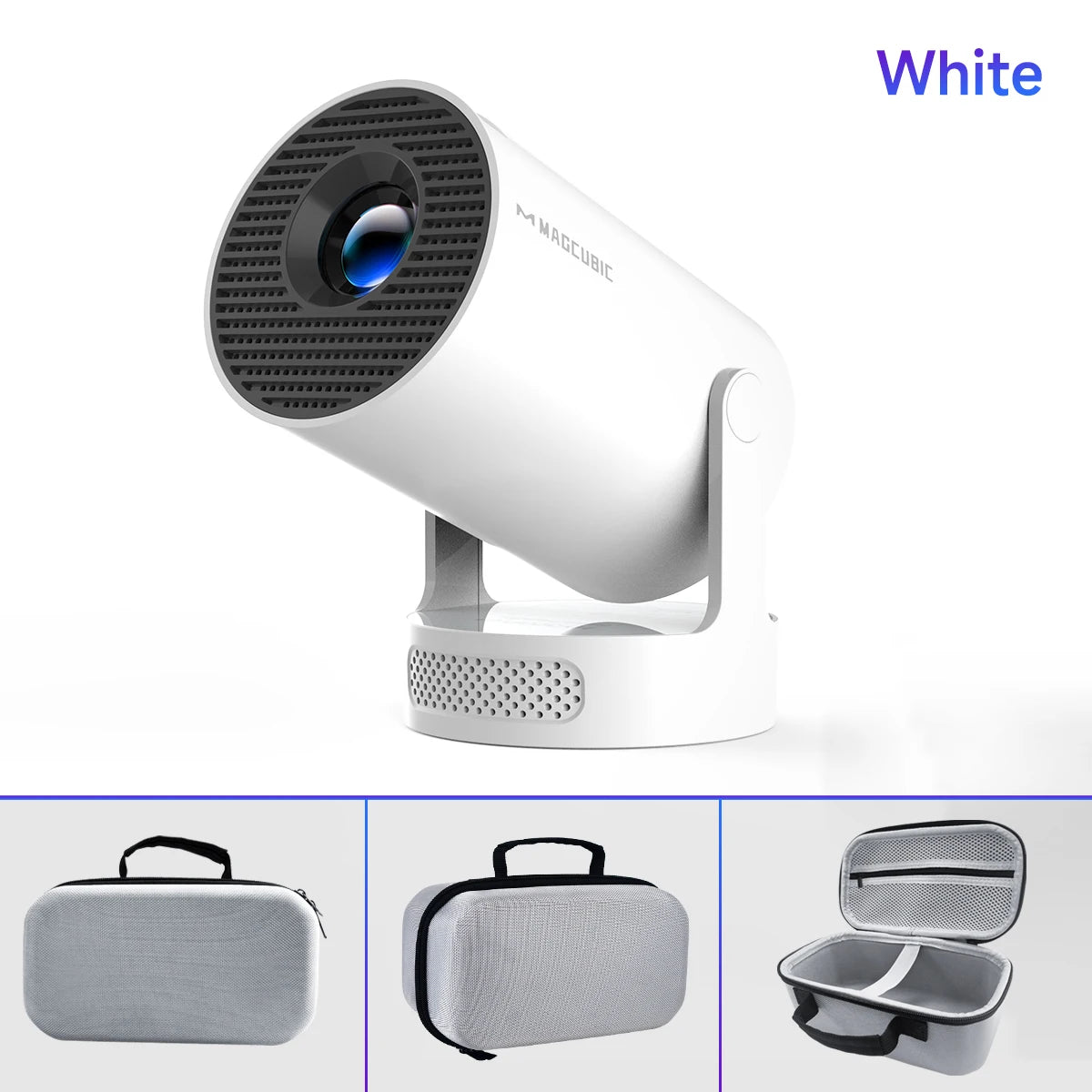 MAGCUBIC HY300 PRO+ – 4K Android 11 Projector for Home & Outdoor Cinema by LUNAVIA