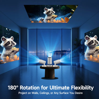MAGCUBIC HY300 PRO+ – 4K Android 11 Projector for Home & Outdoor Cinema by LUNAVIA