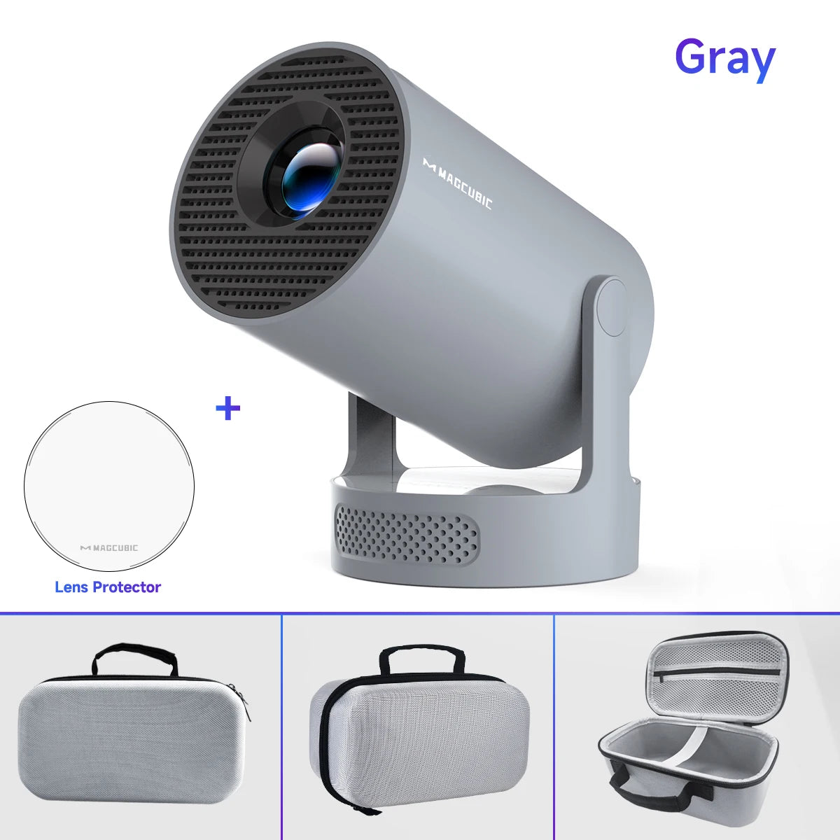 MAGCUBIC HY300 PRO+ – 4K Android 11 Projector for Home & Outdoor Cinema by LUNAVIA