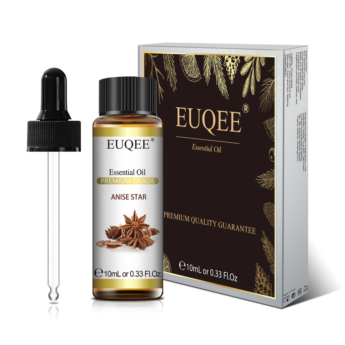 Lunavia | EUQEE 10ml Pure Essential Oil – Natural Aromatherapy for Diffuser, DIY & Relaxation