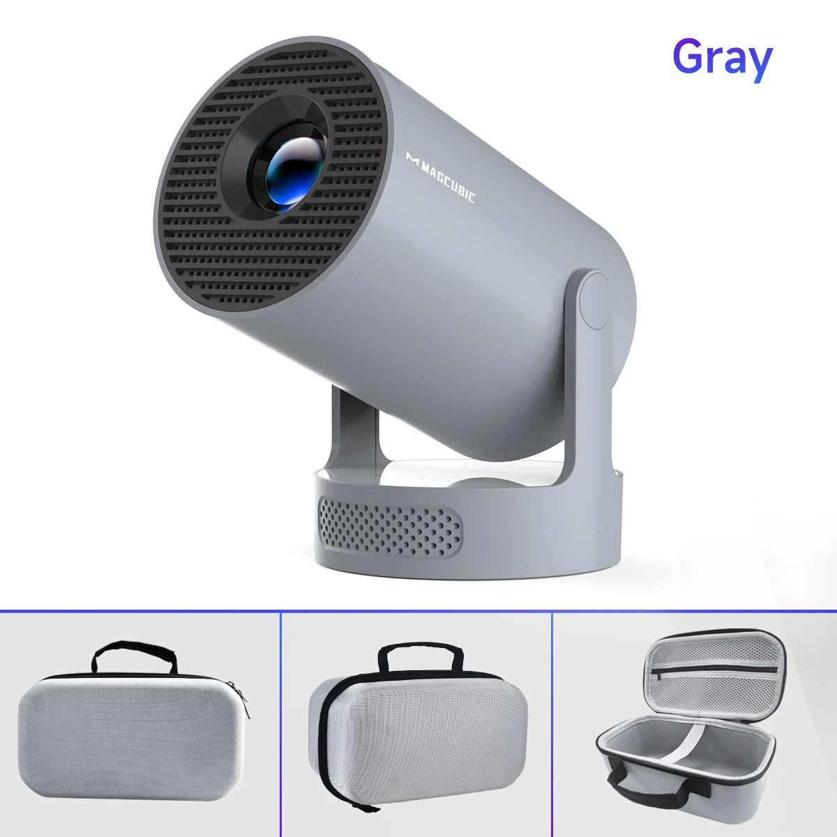 MAGCUBIC HY300 PRO+ – 4K Android 11 Projector for Home & Outdoor Cinema by LUNAVIA