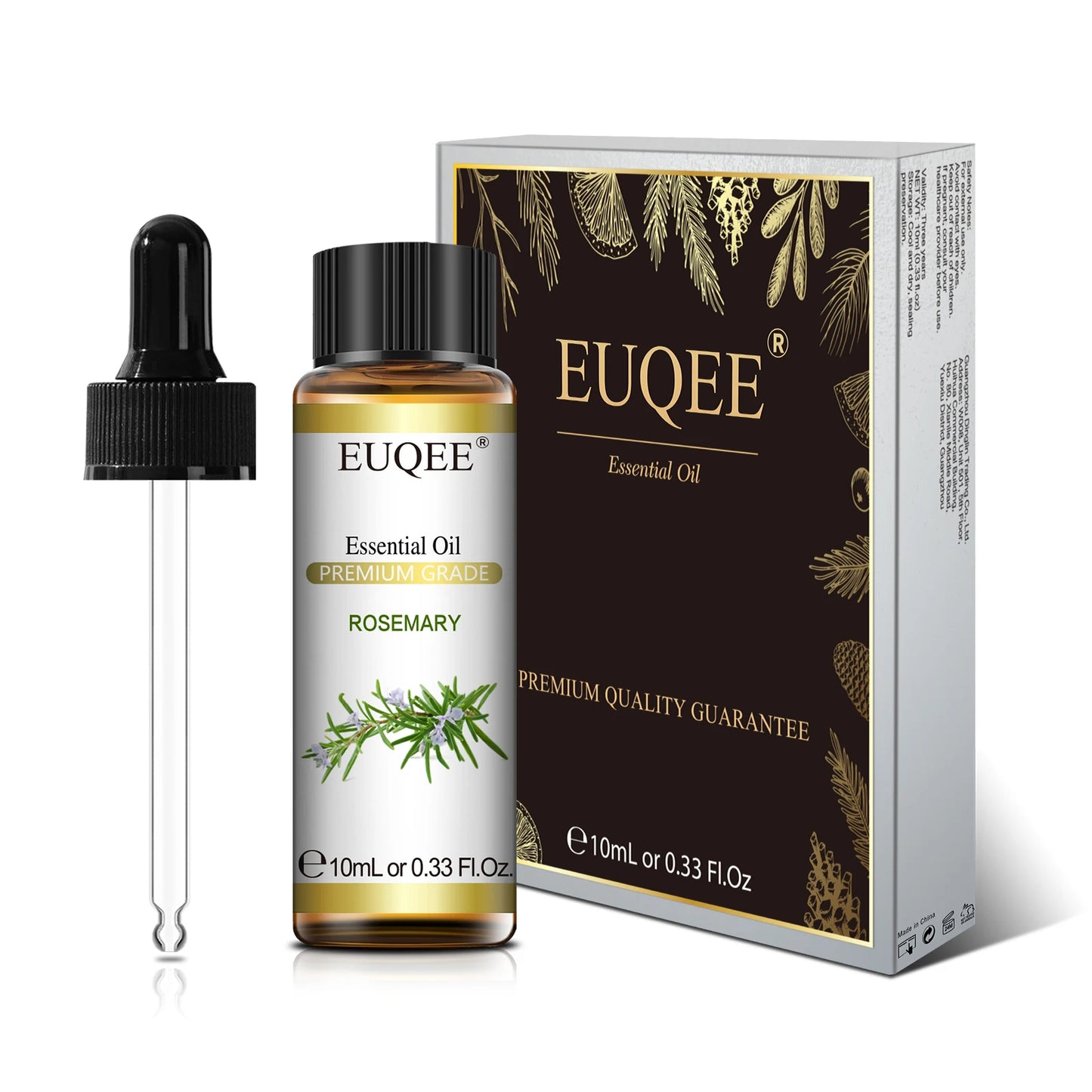 Lunavia | EUQEE 10ml Pure Essential Oil – Natural Aromatherapy for Diffuser, DIY & Relaxation