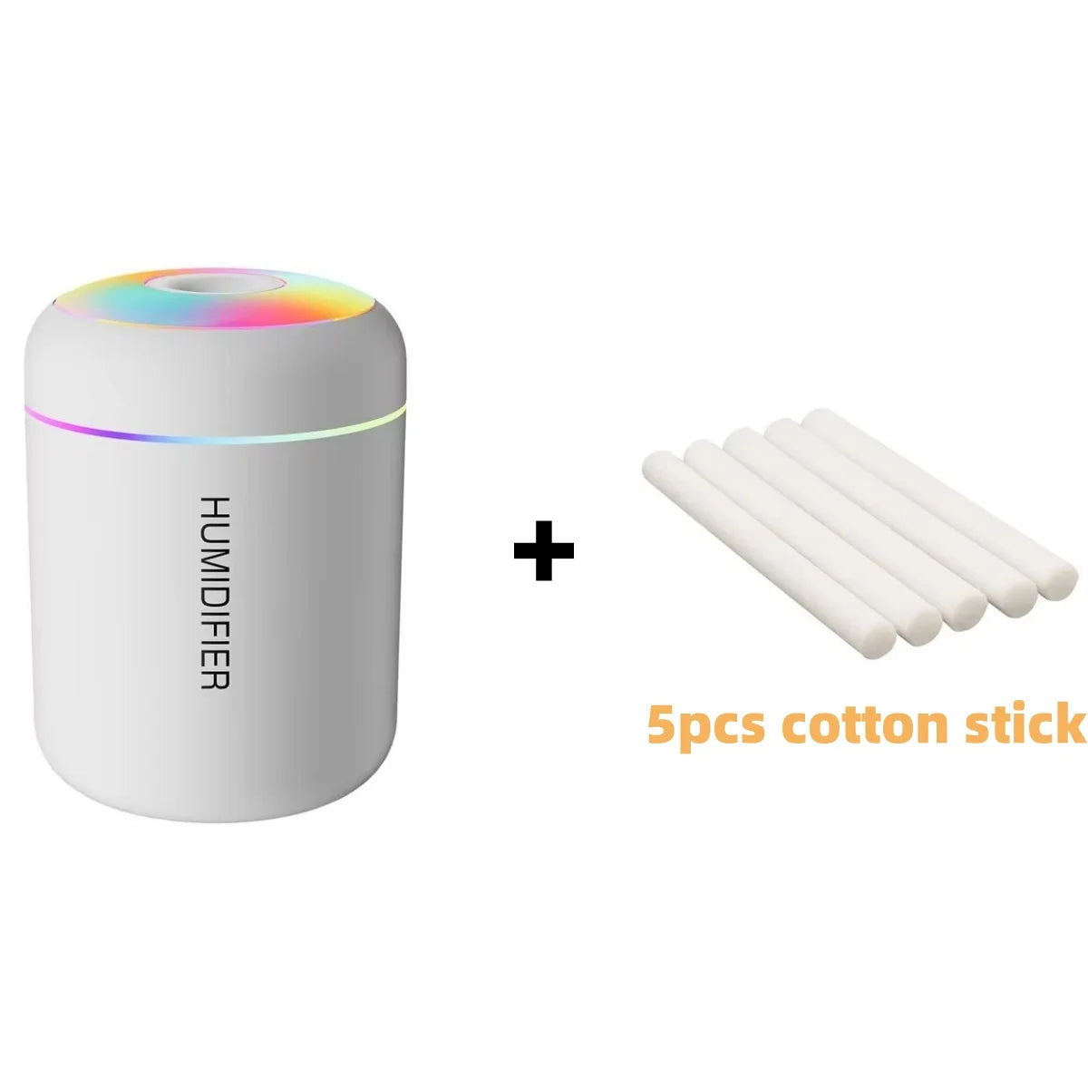 Lunavia™ Mini Aroma Diffuser – 180ML USB Humidifier with LED Light for Home, Car & Bedroom